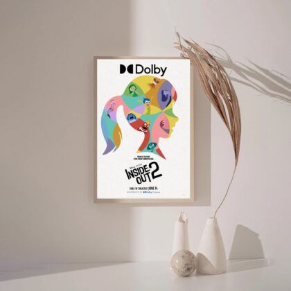 Inside Out 2  MOVIE Poster Canvas Wall Art Home Decor (No Frame)