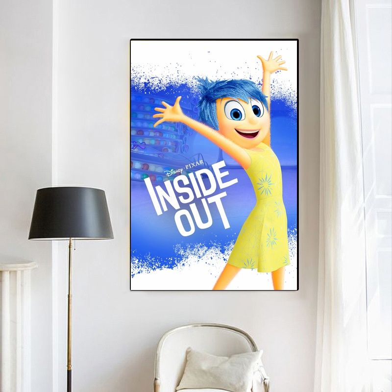 Inside Out 2 MOVIE Poster Canvas Wall Art Home Decor (No Frame)