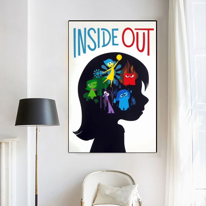 Inside Out 2 MOVIE Poster Canvas Wall Art Home Decor (No Frame) - Image 4