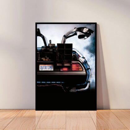 Back to the Future Movie Poster Canvas Wall Art Home Decor (No Frame)