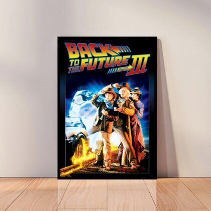 Back to the Future Movie Poster Canvas Wall Art Home Decor (No Frame)