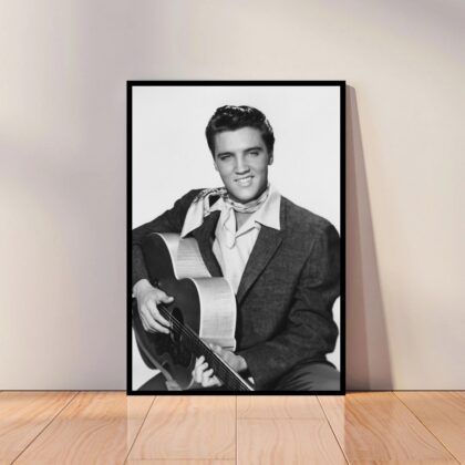 Elvis Presley Music Poster Canvas Wall Art Home Decor (No Frame)