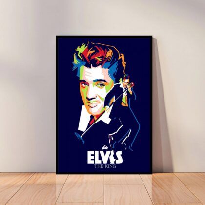 Elvis Presley Music Poster Canvas Wall Art Home Decor (No Frame)