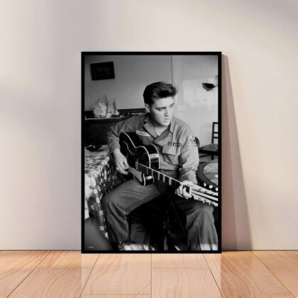 Elvis Presley Music Poster Canvas Wall Art Home Decor (No Frame)
