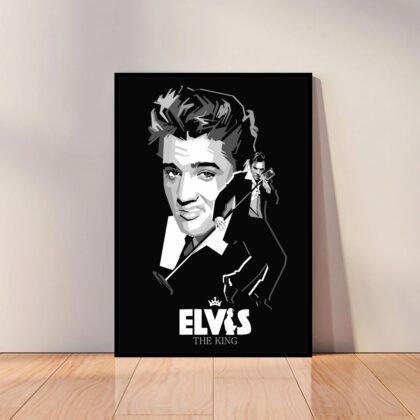 Elvis Presley Music Poster Canvas Wall Art Home Decor (No Frame)