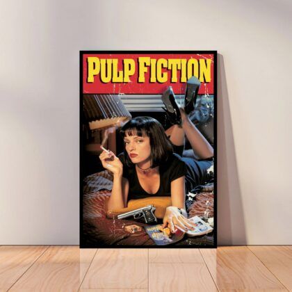 Pulp Fiction Movie Poster Canvas Wall Art Home Decor (No Frame)