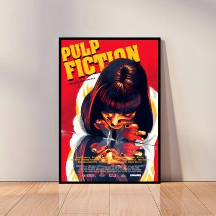 Pulp Fiction Movie Poster Canvas Wall Art Home Decor (No Frame)