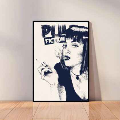 Pulp Fiction Movie Poster Canvas Wall Art Home Decor (No Frame)