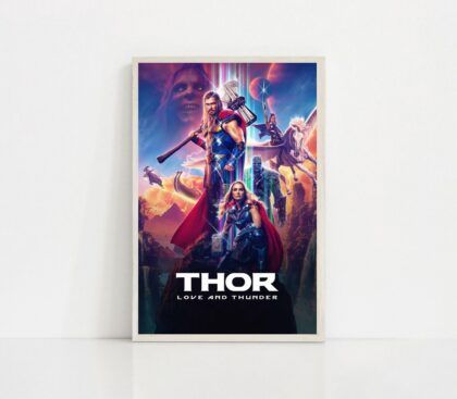 Thor Love and Thunder MOVIE Poster Canvas Wall Art Home Decor (No Frame)