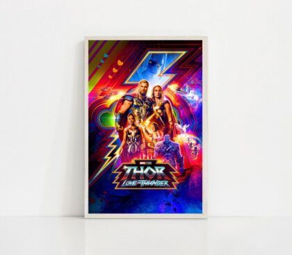 Thor Love and Thunder MOVIE Poster Canvas Wall Art Home Decor (No Frame)