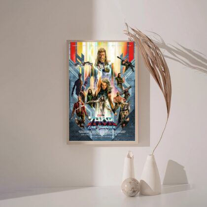 Thor Love and Thunder MOVIE Poster Canvas Wall Art Home Decor (No Frame)