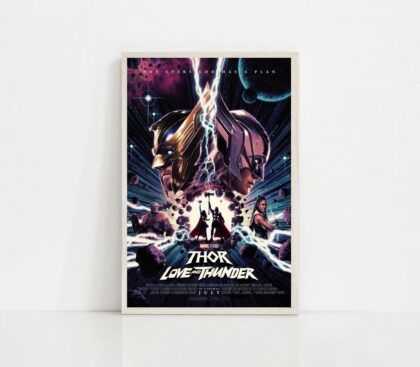 Thor Love and Thunder MOVIE Poster Canvas Wall Art Home Decor (No Frame)