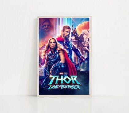 Thor Love and Thunder MOVIE Poster Canvas Wall Art Home Decor (No Frame)
