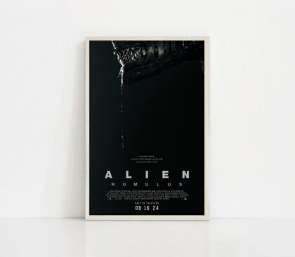 Alien Romulus MOVIE Poster Canvas Wall Art Home Decor (No Frame)