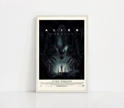 Alien Romulus MOVIE Poster Canvas Wall Art Home Decor (No Frame)