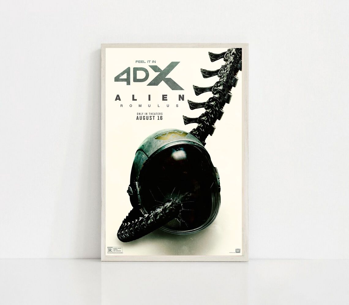 Alien Romulus MOVIE Poster Canvas Wall Art Home Decor (No Frame) - Image 2