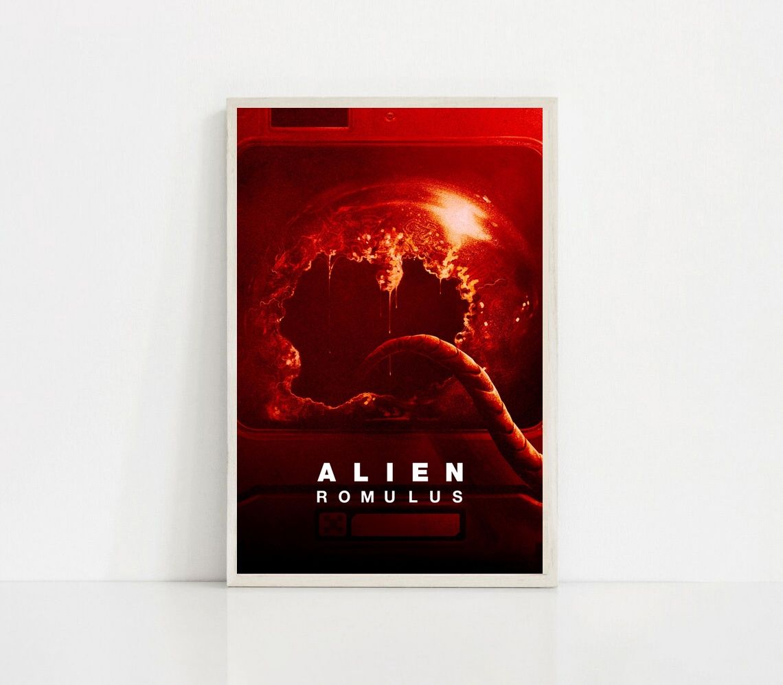 Alien Romulus MOVIE Poster Canvas Wall Art Home Decor (No Frame) - Image 2
