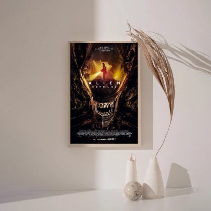 Alien Romulus MOVIE Poster Canvas Wall Art Home Decor (No Frame)