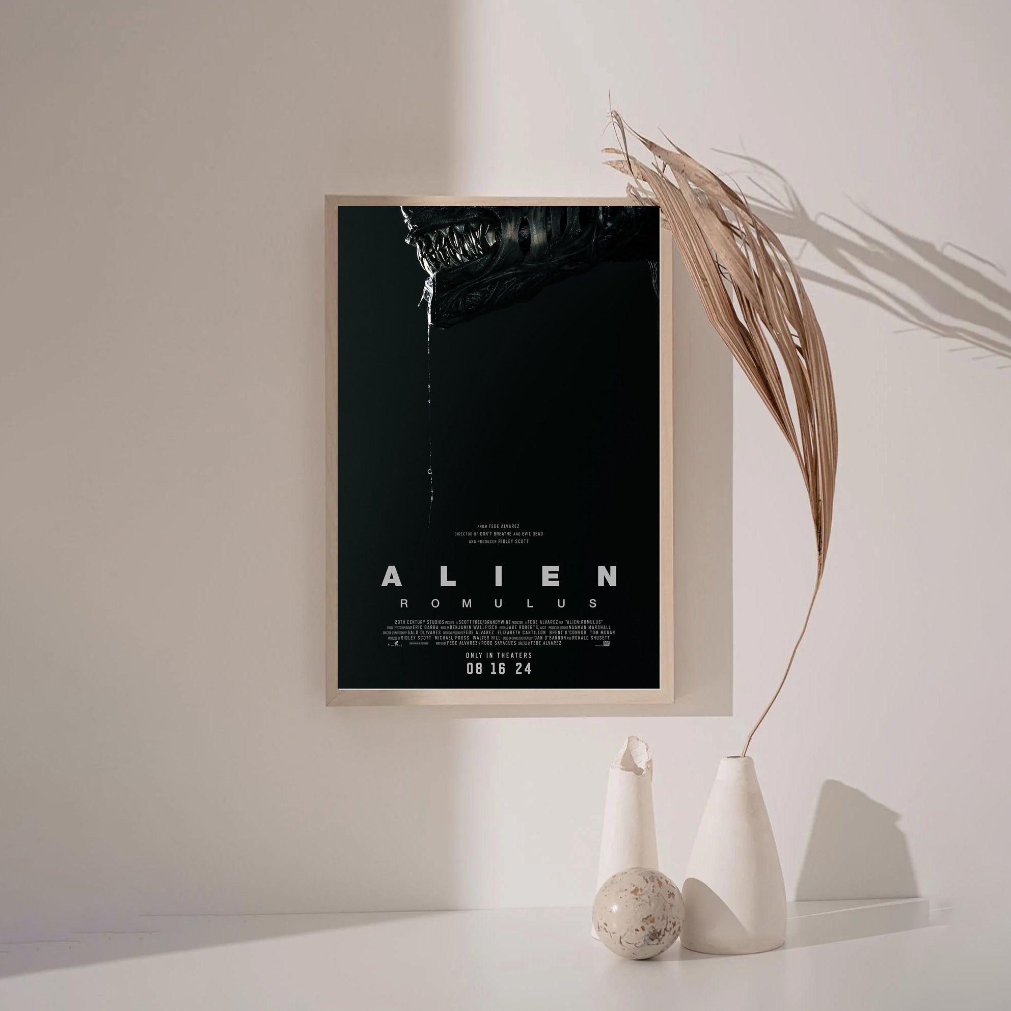 Alien Romulus MOVIE Poster Canvas Wall Art Home Decor (No Frame) - Image 3