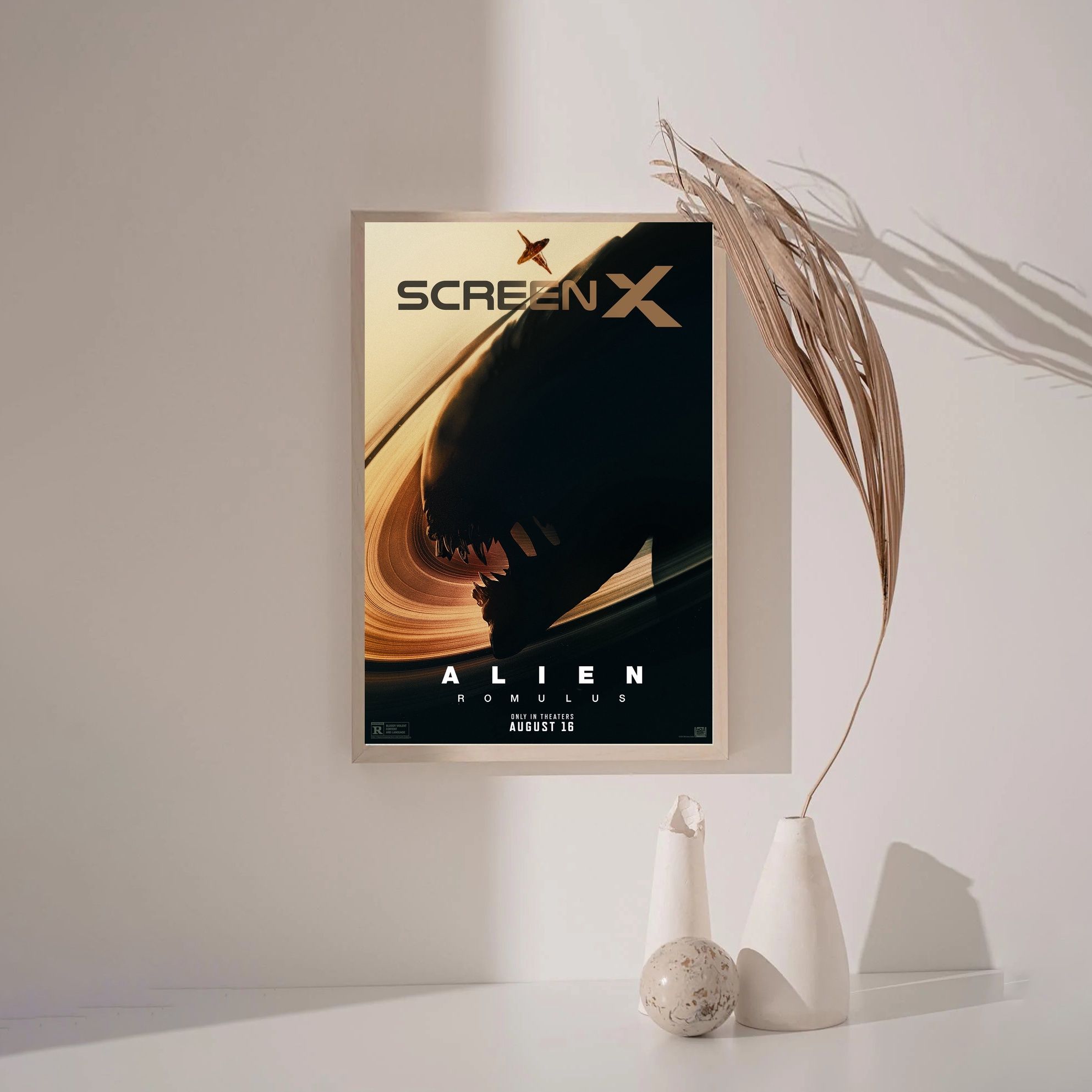 Alien Romulus MOVIE Poster Canvas Wall Art Home Decor (No Frame)