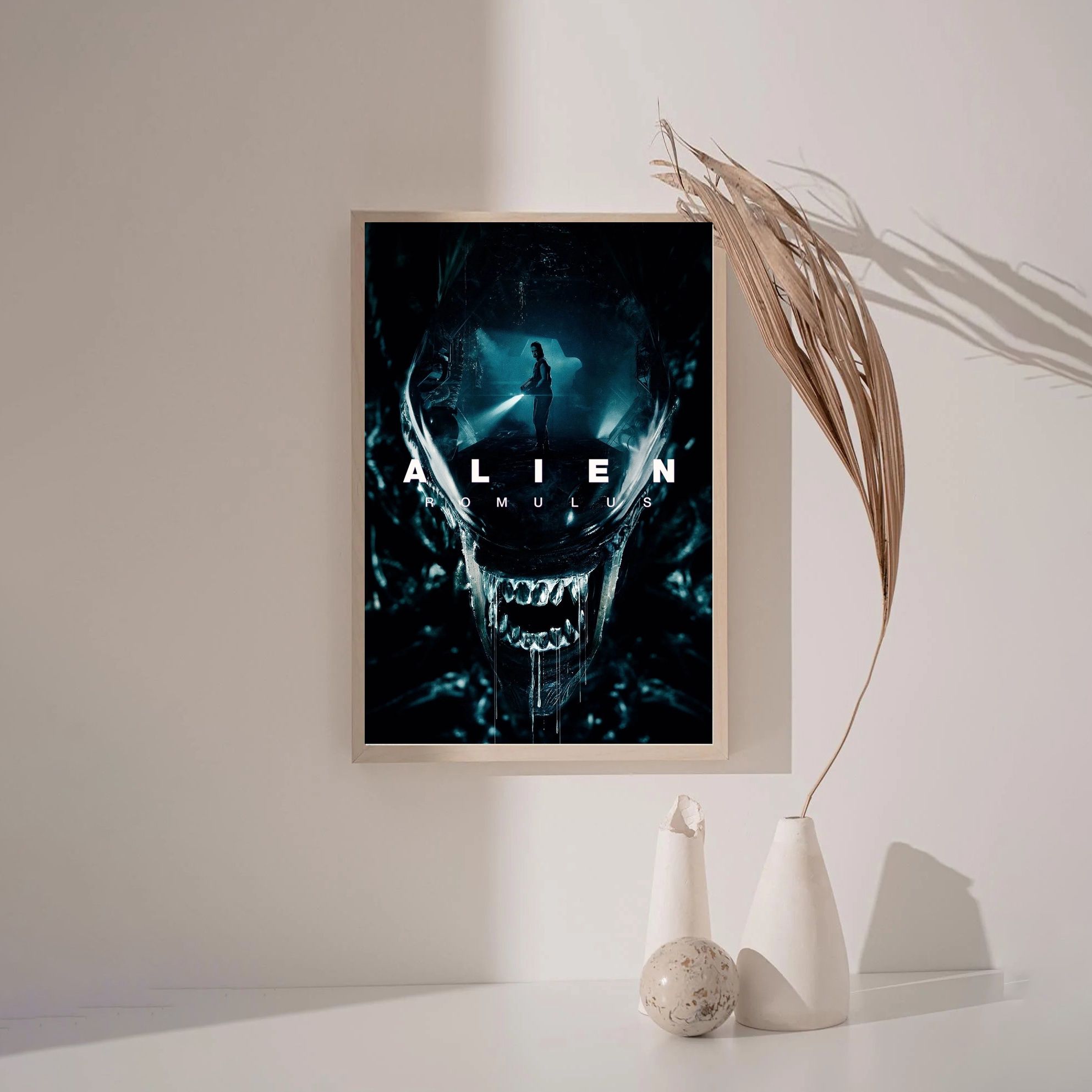 Alien Romulus MOVIE Poster Canvas Wall Art Home Decor (No Frame) (Copy) - Image 3