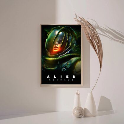 Alien Romulus MOVIE Poster Canvas Wall Art Home Decor (No Frame)