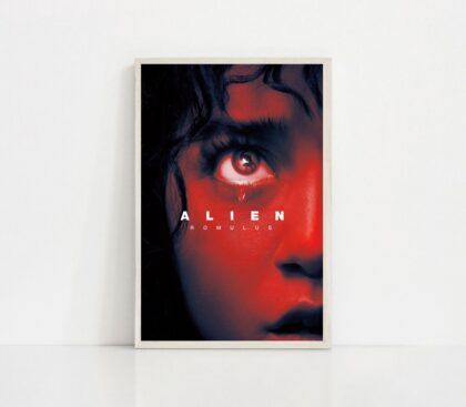 Alien Romulus MOVIE Poster Canvas Wall Art Home Decor (No Frame)