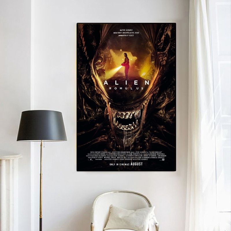 Alien Romulus MOVIE Poster Canvas Wall Art Home Decor (No Frame) - Image 4