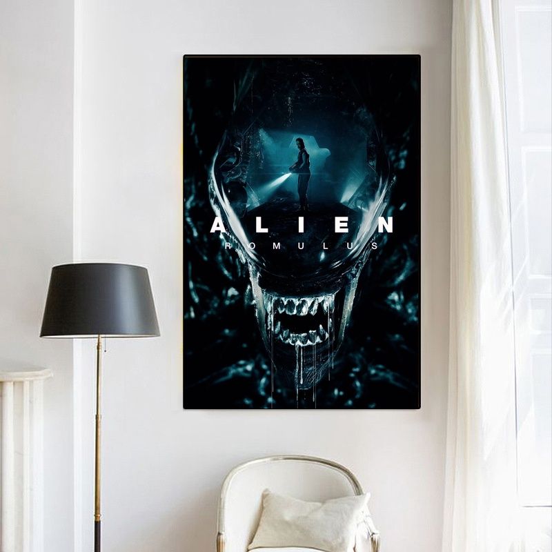 Alien Romulus MOVIE Poster Canvas Wall Art Home Decor (No Frame) (Copy) - Image 4
