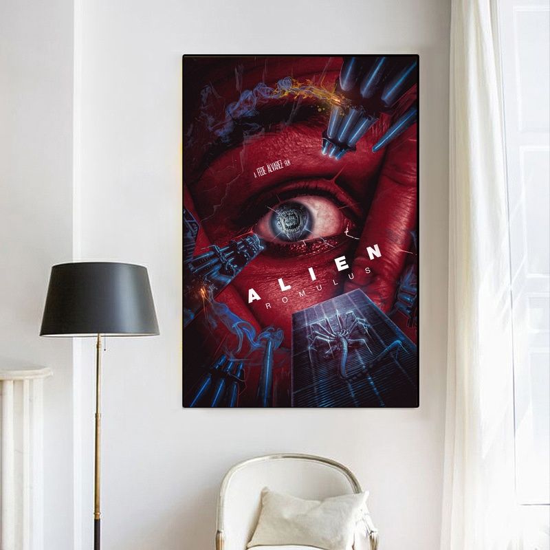 Alien Romulus MOVIE Poster Canvas Wall Art Home Decor (No Frame) - Image 4
