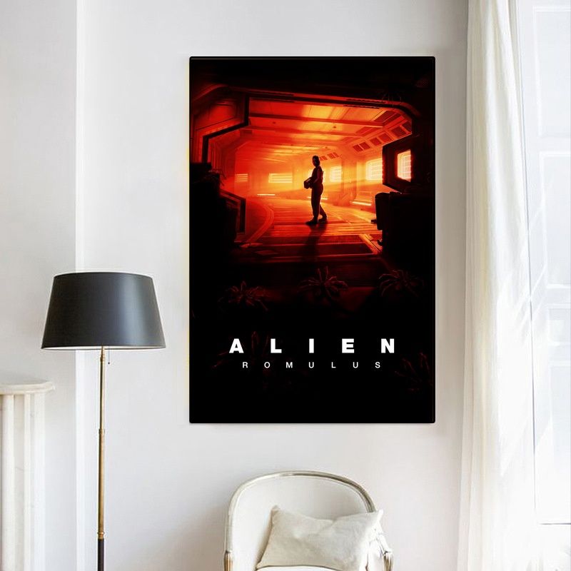 Alien Romulus MOVIE Poster Canvas Wall Art Home Decor (No Frame) - Image 4