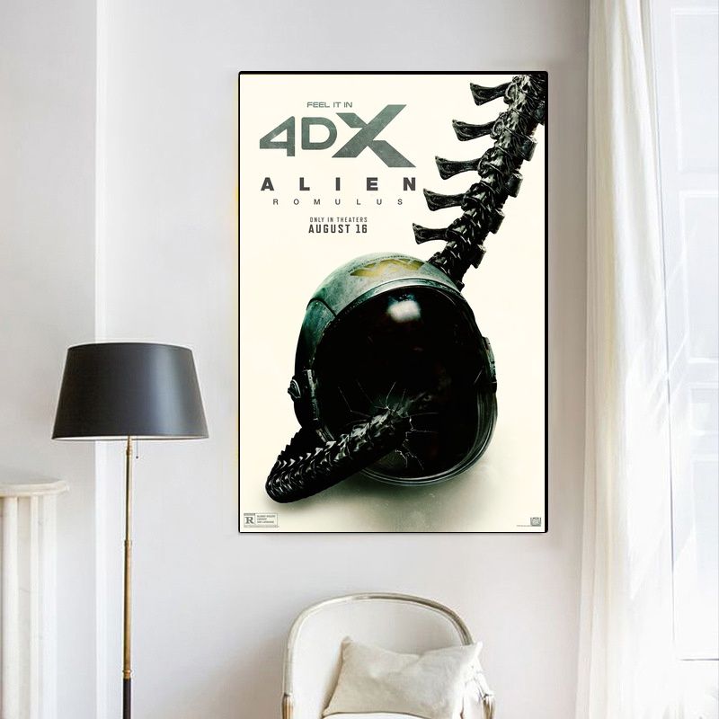Alien Romulus MOVIE Poster Canvas Wall Art Home Decor (No Frame) - Image 4