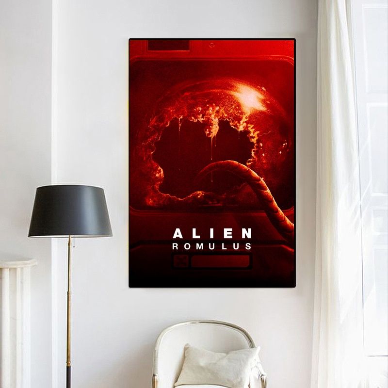 Alien Romulus MOVIE Poster Canvas Wall Art Home Decor (No Frame) - Image 4
