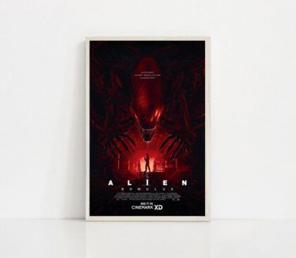 Alien Romulus MOVIE Poster Canvas Wall Art Home Decor (No Frame)