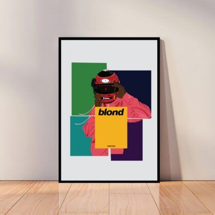 Frank Ocean Music Blond Poster Canvas Wall Art Home Decor (No Frame)