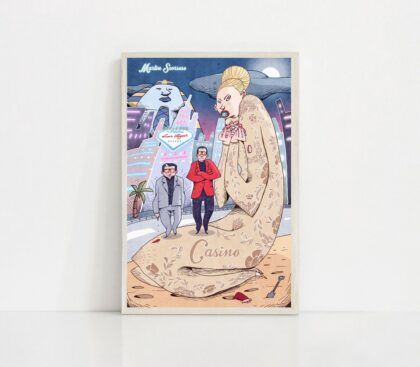 Casino 1995 MOVIE Poster Canvas Wall Art Home Decor (No Frame)