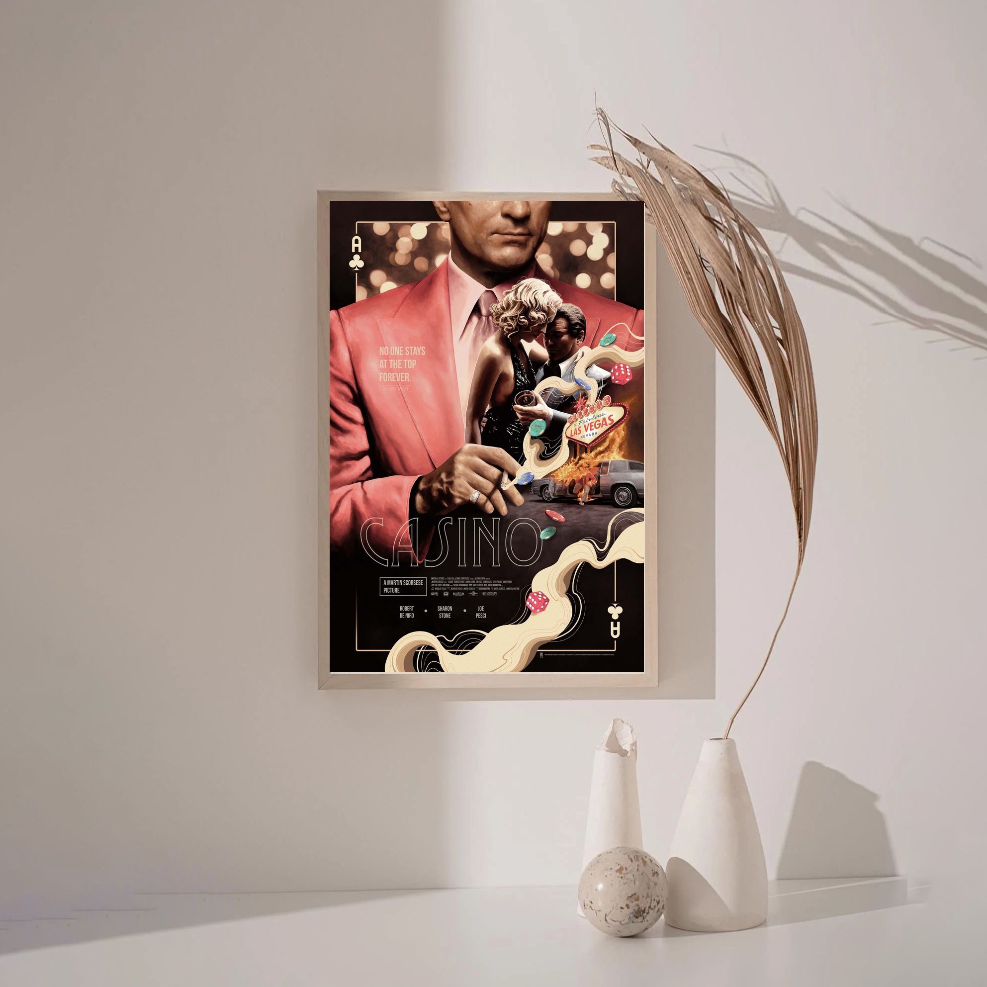 Casino 1995 MOVIE Poster Canvas Wall Art Home Decor (No Frame) - Image 3