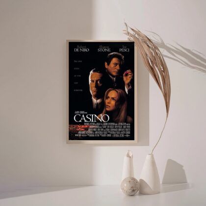 Casino 1995 MOVIE Poster Canvas Wall Art Home Decor (No Frame)
