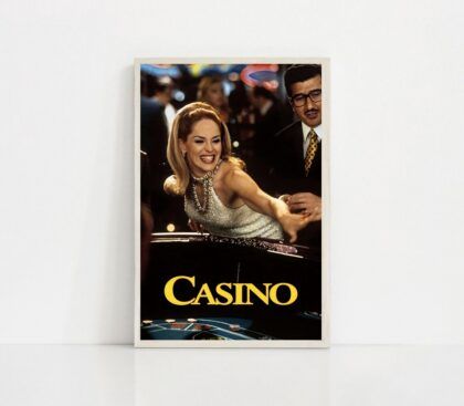Casino 1995 MOVIE Poster Canvas Wall Art Home Decor (No Frame)