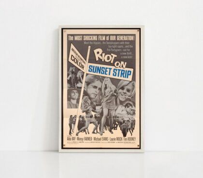 Sunset Boulevard MOVIE Poster Canvas Wall Art Home Decor (No Frame)