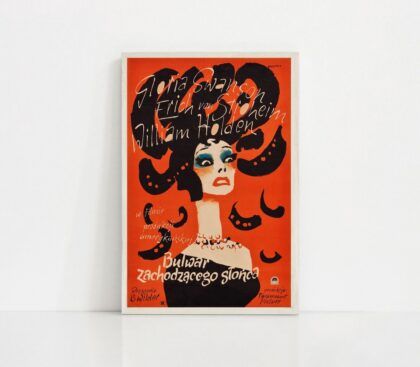 Sunset Boulevard MOVIE Poster Canvas Wall Art Home Decor (No Frame)