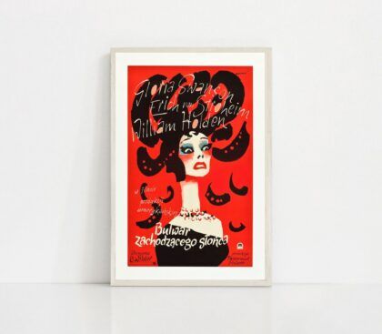 Sunset Boulevard MOVIE Poster Canvas Wall Art Home Decor (No Frame)