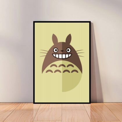 My Neighbor Totoro Anime Poster Canvas Wall Art Home Decor (No Frame)