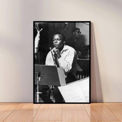 Miles Davis Poster Jazz Music Poster Canvas Wall Art Home Decor (No Frame)