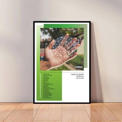 The Big Day Chance the Rapper Poster Canvas Wall Art Home Decor (No Frame)