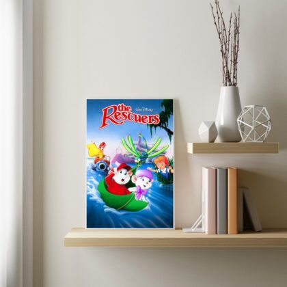 The Rescuers MOVIE Poster Canvas Wall Art Home Decor (No Frame)