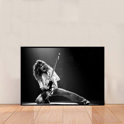 Eddie Van Halen Music Poster Canvas Wall Art Home Decor (No Frame)