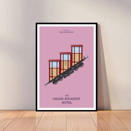 The Grand Budapest Hotel Movie Poster Canvas Wall Art Home Decor (No Frame)