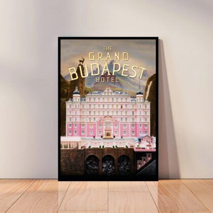The Grand Budapest Hotel Movie Poster Canvas Wall Art Home Decor (No Frame)