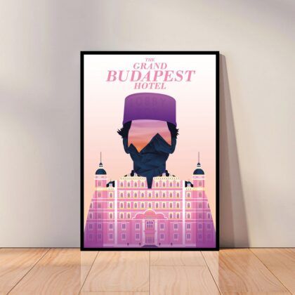 The Grand Budapest Hotel Movie Poster Canvas Wall Art Home Decor (No Frame)